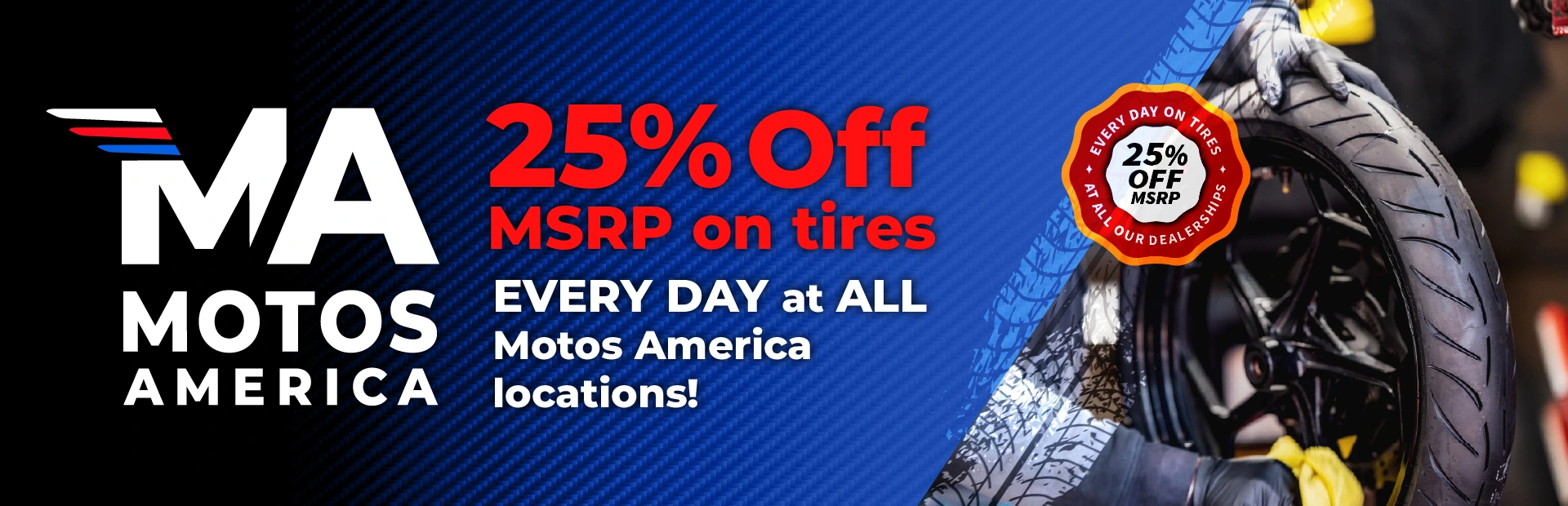 Motos Amerca Tire Promotion